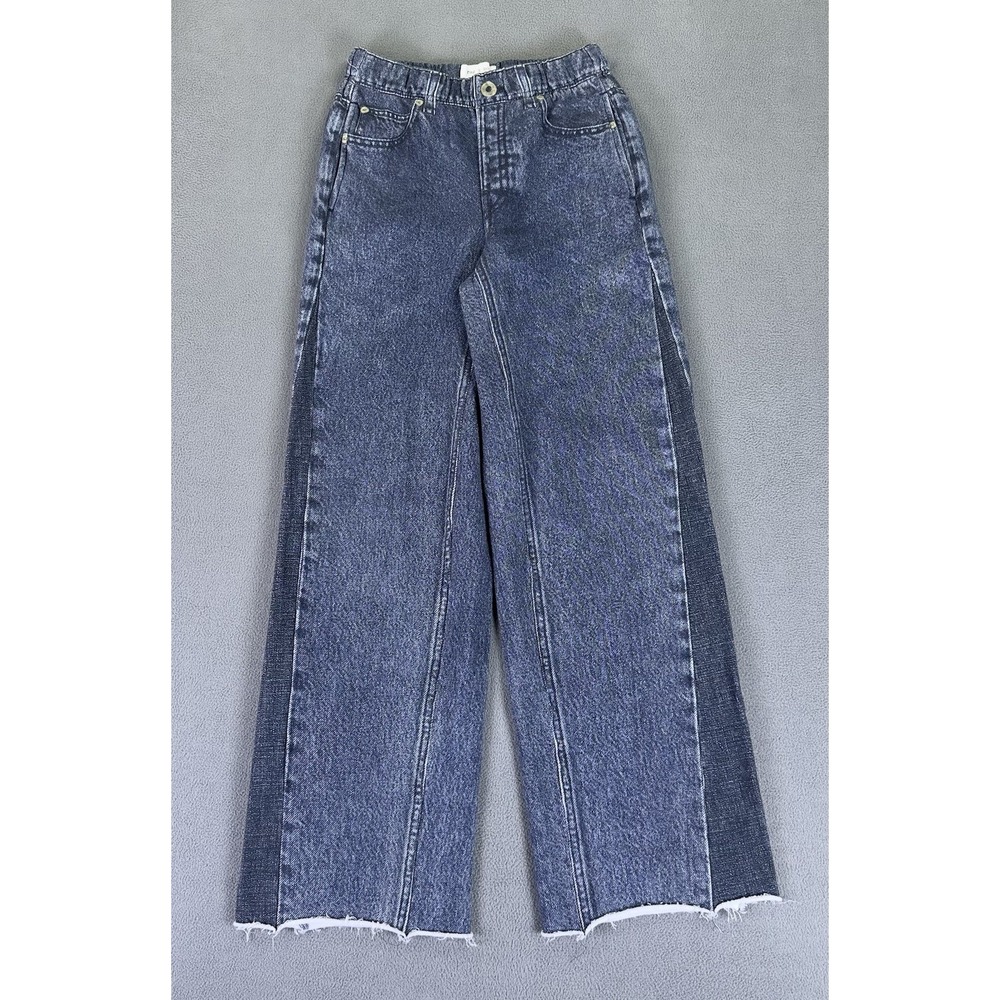 rag & bone Blue Denim Track Pants